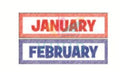 TCR3425 WaterColor Month English - 5x18’’ - Calendars