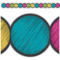 TCR3498 WATERColor CIRCLE BORDER - Bulletin Trimmers