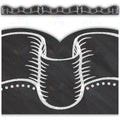 TCR3518 Chalkboard Ribbon Die Cut Border Trim - Bulletin Trimmers