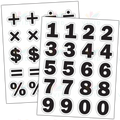 TCR3558 Black Numbers Stickers - 1’’ - Classroom Management and Teacher Aid