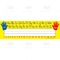 TCR4019 Left Right ABC Name|Desk Plates - 3.5x11.5’’ - Classroom Management and Teacher Aid