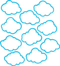 TCR5045 CLOUD ACCENT CUTOUT