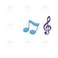 TCR5417 MUSICAL NOTE ACCENT CUTOUT - Approximately 6’’ - Accent