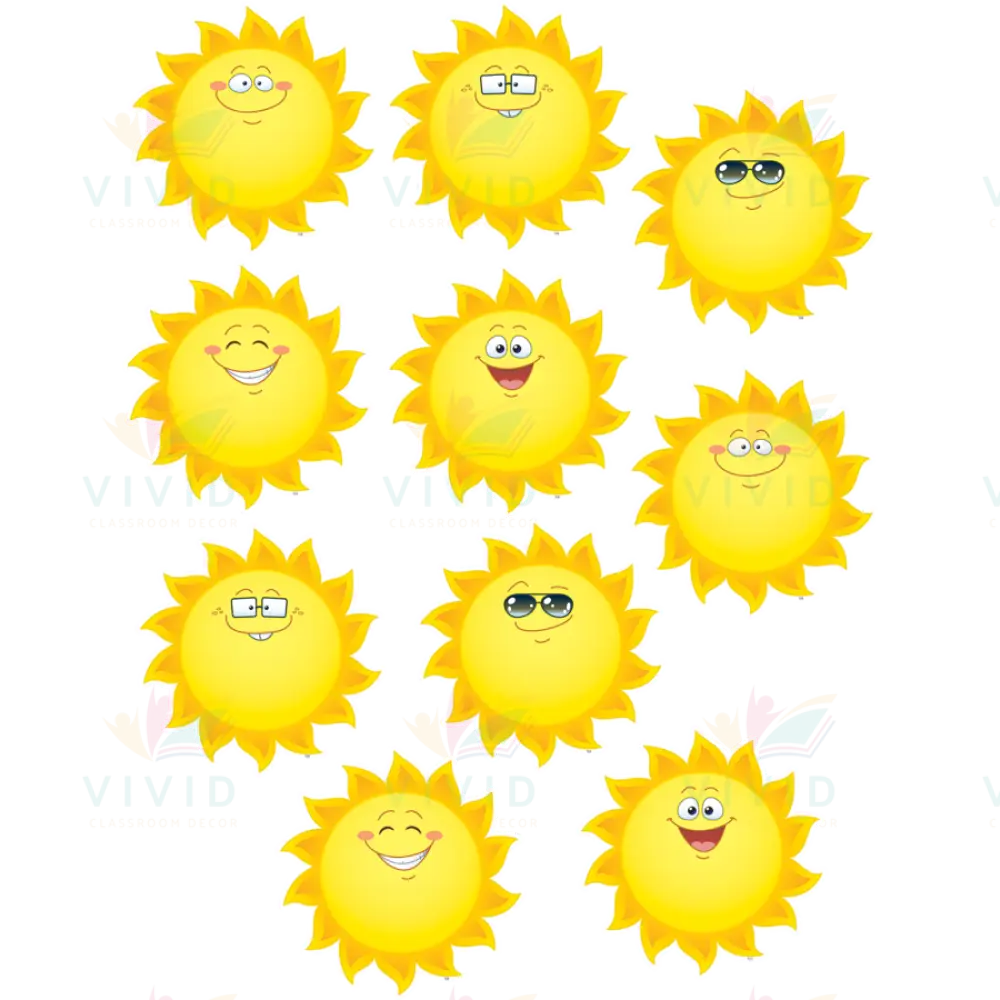 TCR5419 SUN ACCENT CUTOUT - Approximately 6’’ - Accent