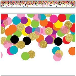 TCR5609 CONFETTI BORDER