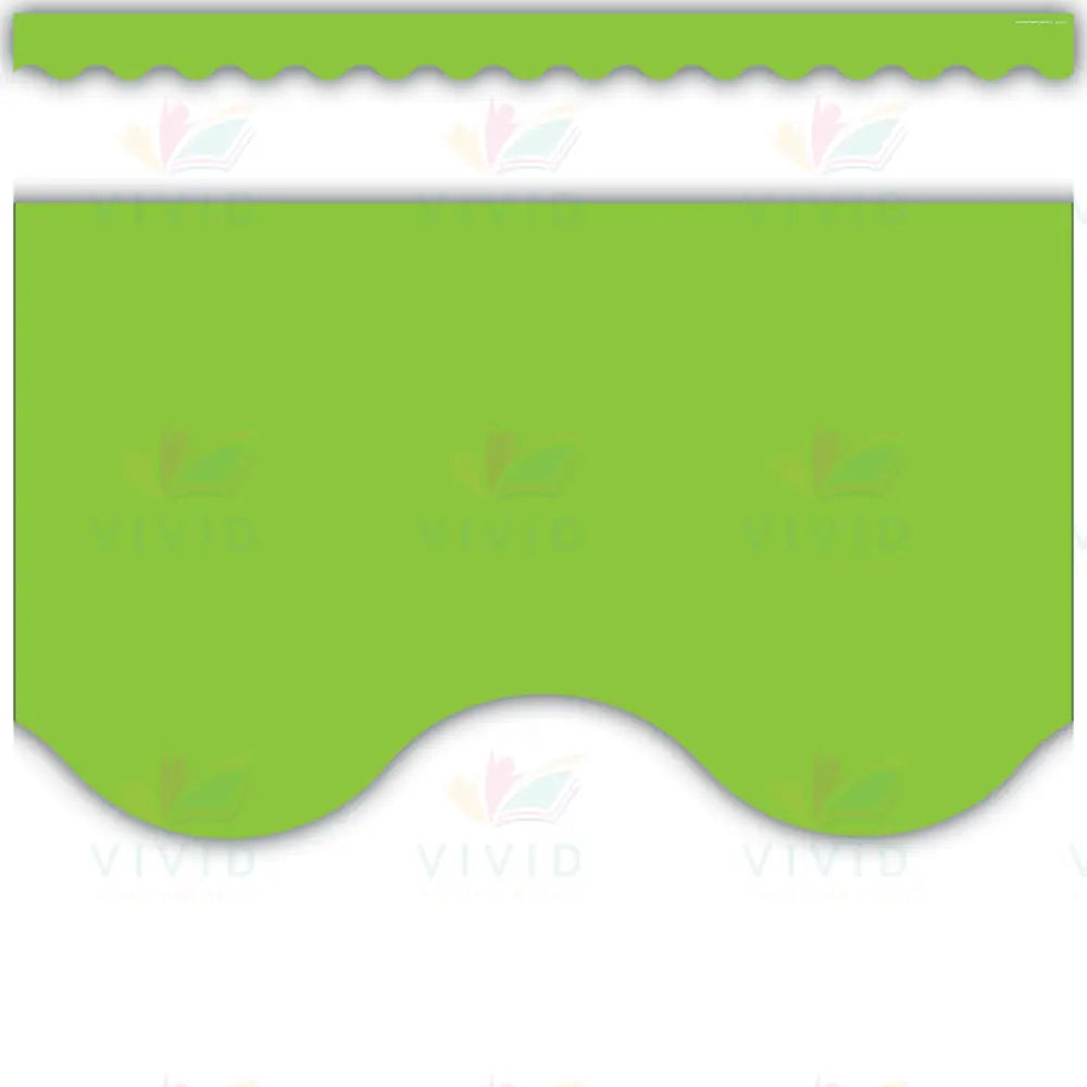 TCR6001 LIME GREEN BORDER - Bulletin Trimmers
