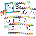 TCR6923 ABC and Number strips - 17.5’’x7.5’’ - Learning Charts English