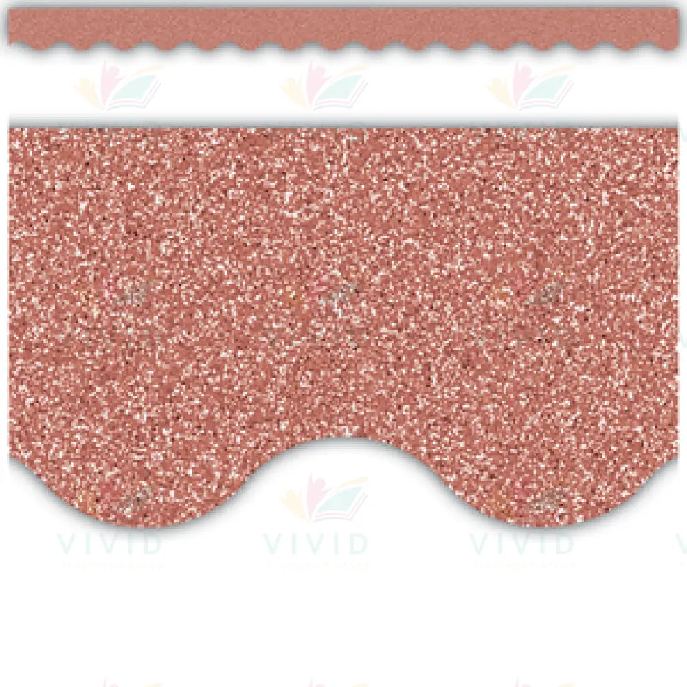 TCR77019 MAUVE SPARKLE BORDER - Bulletin Trimmers