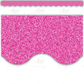 TCR77021 PINK SPARKLE BORDER - Bulletin Trimmers