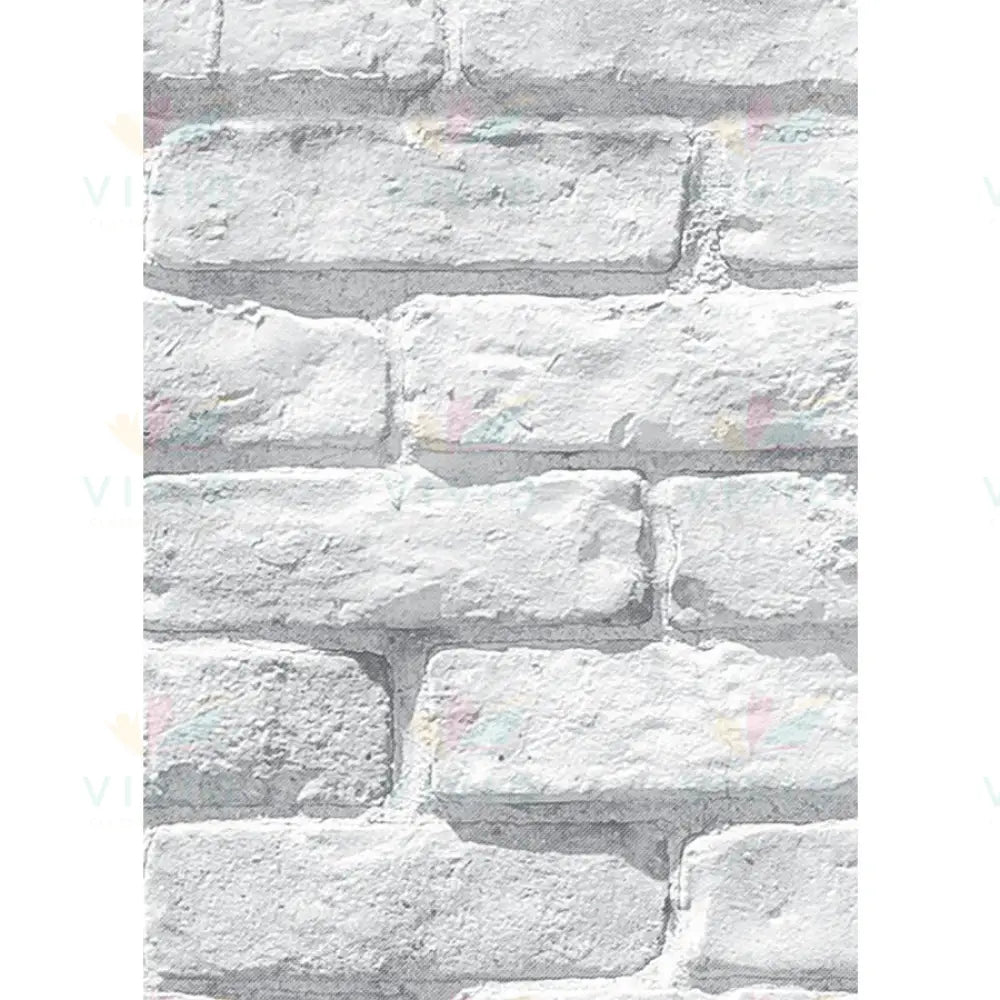 TCR77892 WHITE BRICK BETTER THAN PAPER BULLETIN BOARD ROLL - 4x12 ft - Bulletin Roll Paper