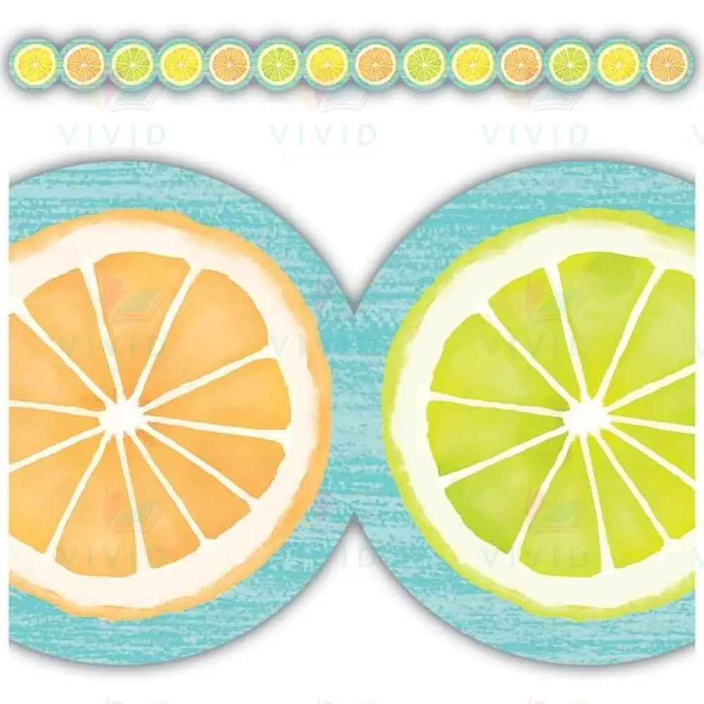 TCR8490 LEMON BORDER - Bulletin Trimmers