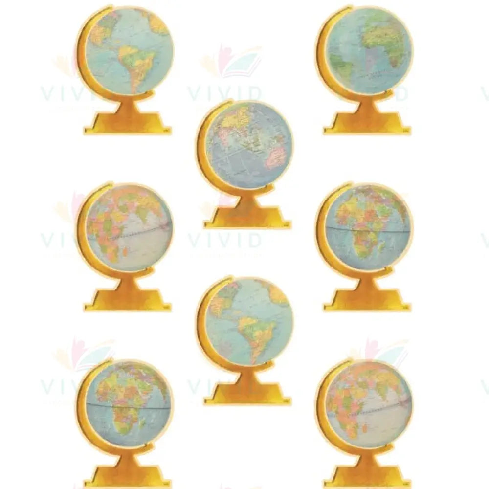 TCR8641 GLOBE ACCENT CUTOUT - Approximately 6’’ - Accent