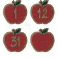 TCR8701 Apple English Calendar Cards - 2.5’’ - Calendars