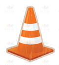 TCR8745 CONSTRUCTION CONE ACCENT CUTOUT - Approximately 6’’ - Accent