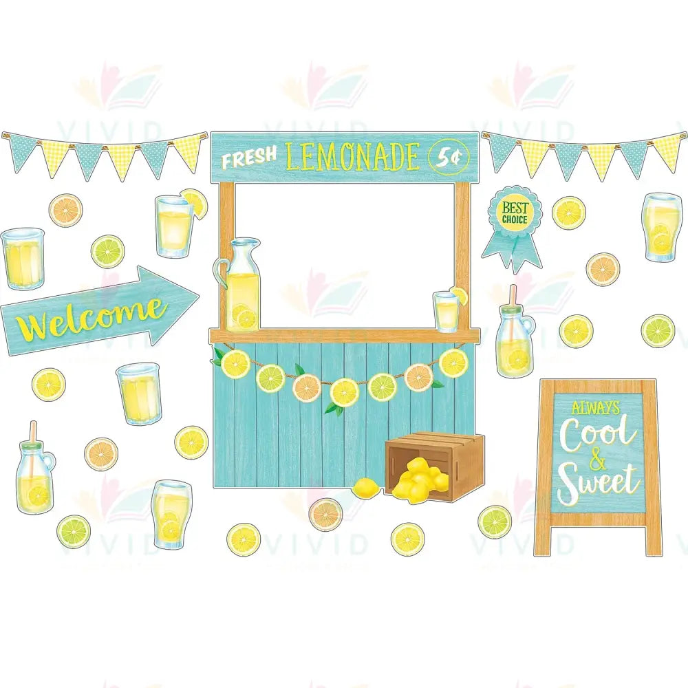 TCR8941 LEMONADE STAND BULLETIN SET - varies - Bulletin Sets