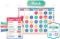 TCR8971 WaterColor Calendars - Calendars