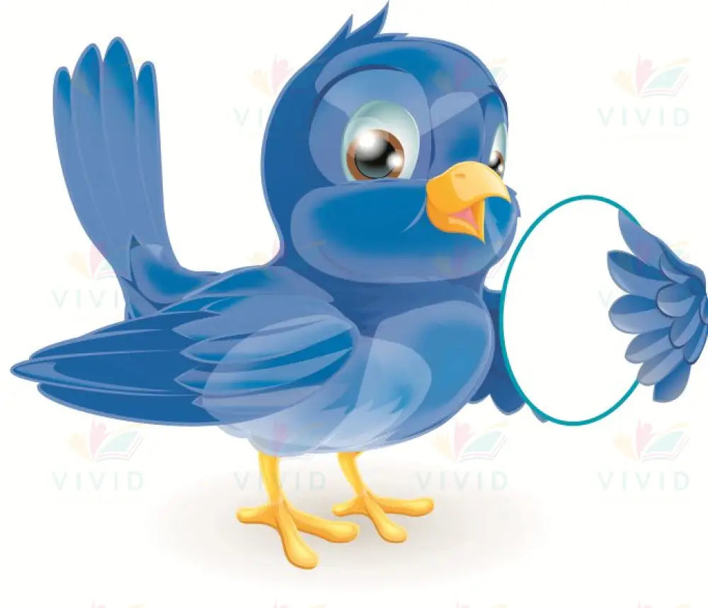 VA111 BIRD WITH BLANK ACCENT - Approximately 6’’ - Accent