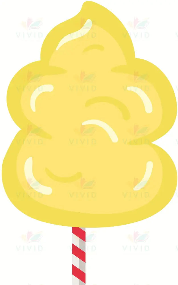 VA114 COTTON CANDY ACCENT - Approximately 6’’ - Accent