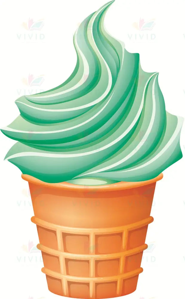VA117 Ice Cream Accent - Approximately 6’’ - Accent