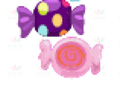 VA3568 CANDY ACCENT - Approximately 6’’ - Accent
