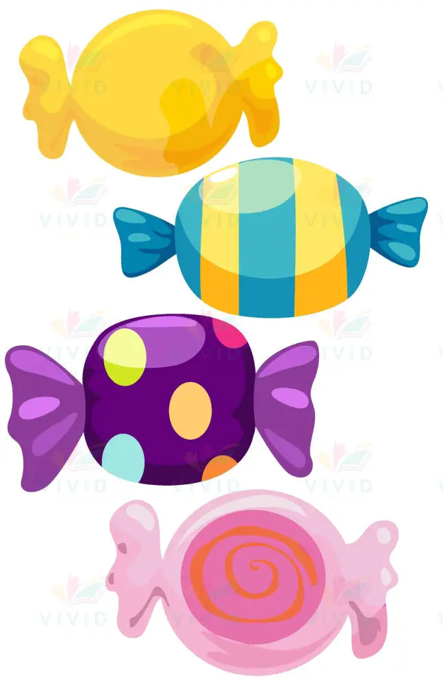 VA3568 CANDY ACCENT - Approximately 6’’ - Accent