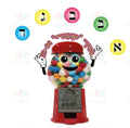 VAB1701 Gum ball machine Aleph Bais set - Learning Charts Yiddish