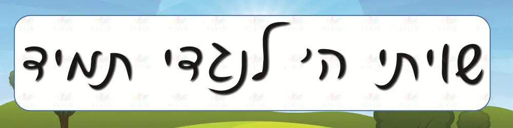 VB100 SHVISI BANNER LANDSCAPE ON WHITE BACKGROUND - 12x48’’ - Shvisi Signs