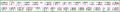 VB1890 10 FT ALEPH BAIS BANNER WITH GREEN BORDER - 12x120’’ - Learning Charts Yiddish