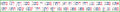 VB1890 10 FT ALEPH BAIS BANNER WITH GREEN BORDER