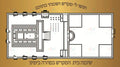 VBB1522 Bais Hamikdush poster set layout with keilim and details - 12x18 - Learning Charts Yiddish