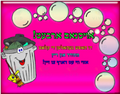 VCL2904 Cleanliness Award Post Card Yiddish - 5x7 - Learning Charts Yiddish