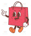 VCP002 ANIMATED SHOPPING BAG - 24x28 - Centerpieces