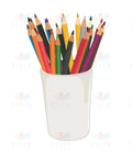 VCP014 CUP WITH PENCILS - 24x28 - Centerpieces