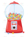 VCP047 GUMBALL MACHINE - 24x28 - Centerpieces