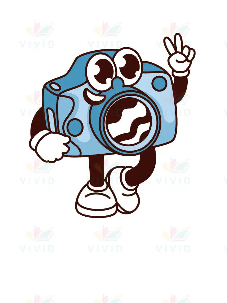 VCP051 ANIMATED CAMERA - 24x28 - Centerpieces