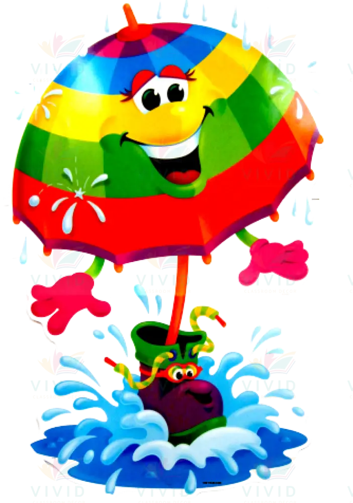 VCP1212 ANIMATED UMBRELLA - 24x28 - Centerpieces