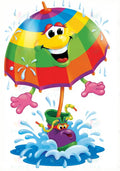 VCP1212 ANIMATED UMBRELLA - Centerpieces