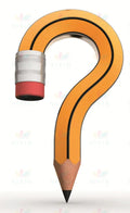 VCP1277 QUESTION PENCIL - 24x28 - Centerpieces