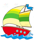 VCP1288 BOAT - 24x28 - Centerpieces