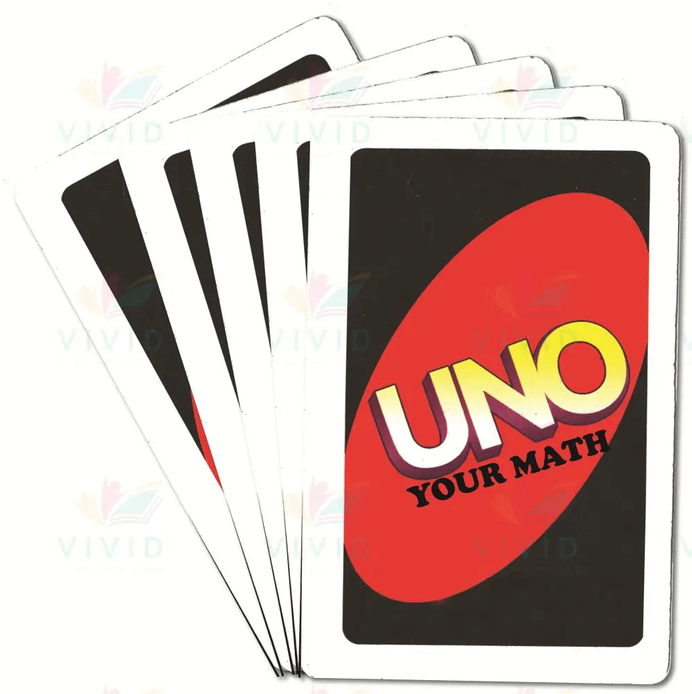 VCP1298 UNO YOUR MATH - 24x28 - Centerpieces