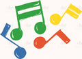 VCP151 MUSICAL NOTES - 24x28 - Centerpieces
