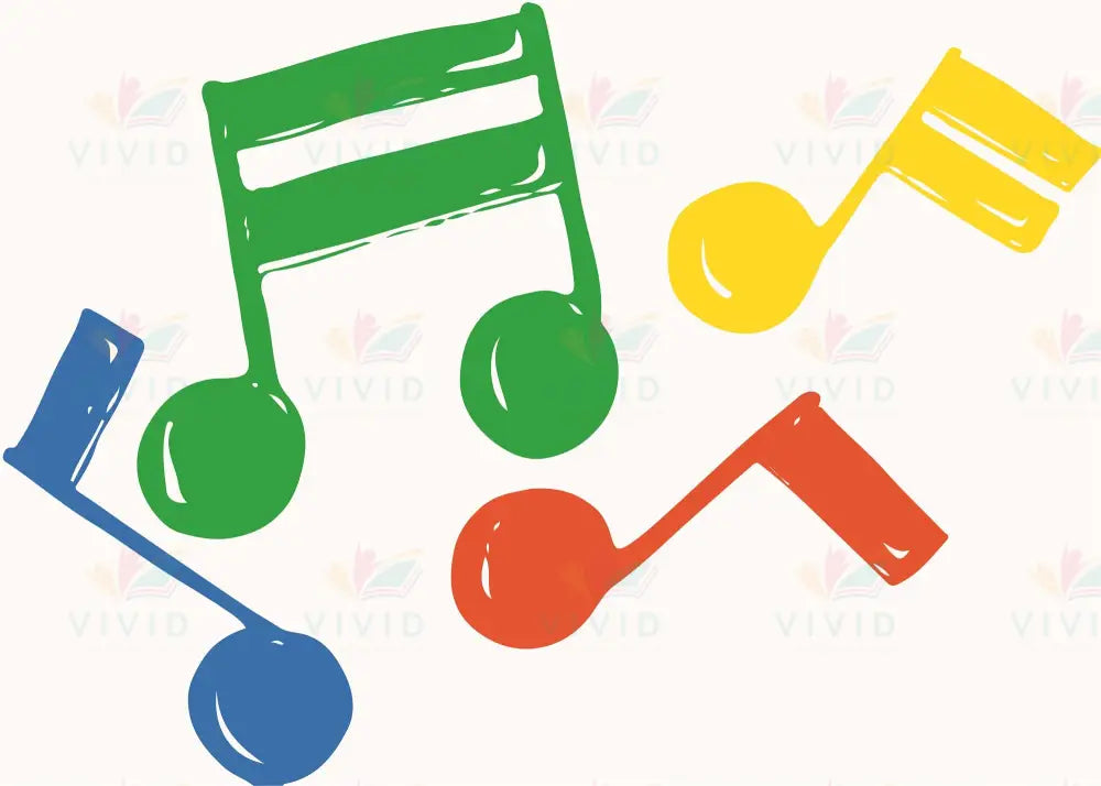 VCP151 MUSICAL NOTES - 24x28 - Centerpieces