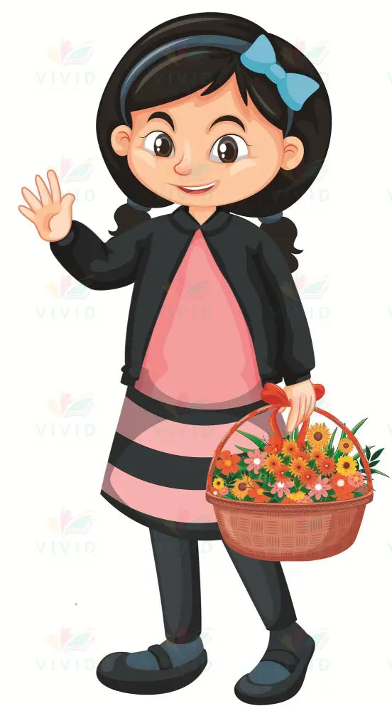 VCP199 FLOWER GIRL - 24x28 - Centerpieces