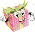 VCP204 ANIMATED GIFT BOX - 24x28 - Centerpieces