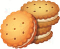 VCP206 CREAM COOKIE - 24x28 - Centerpieces