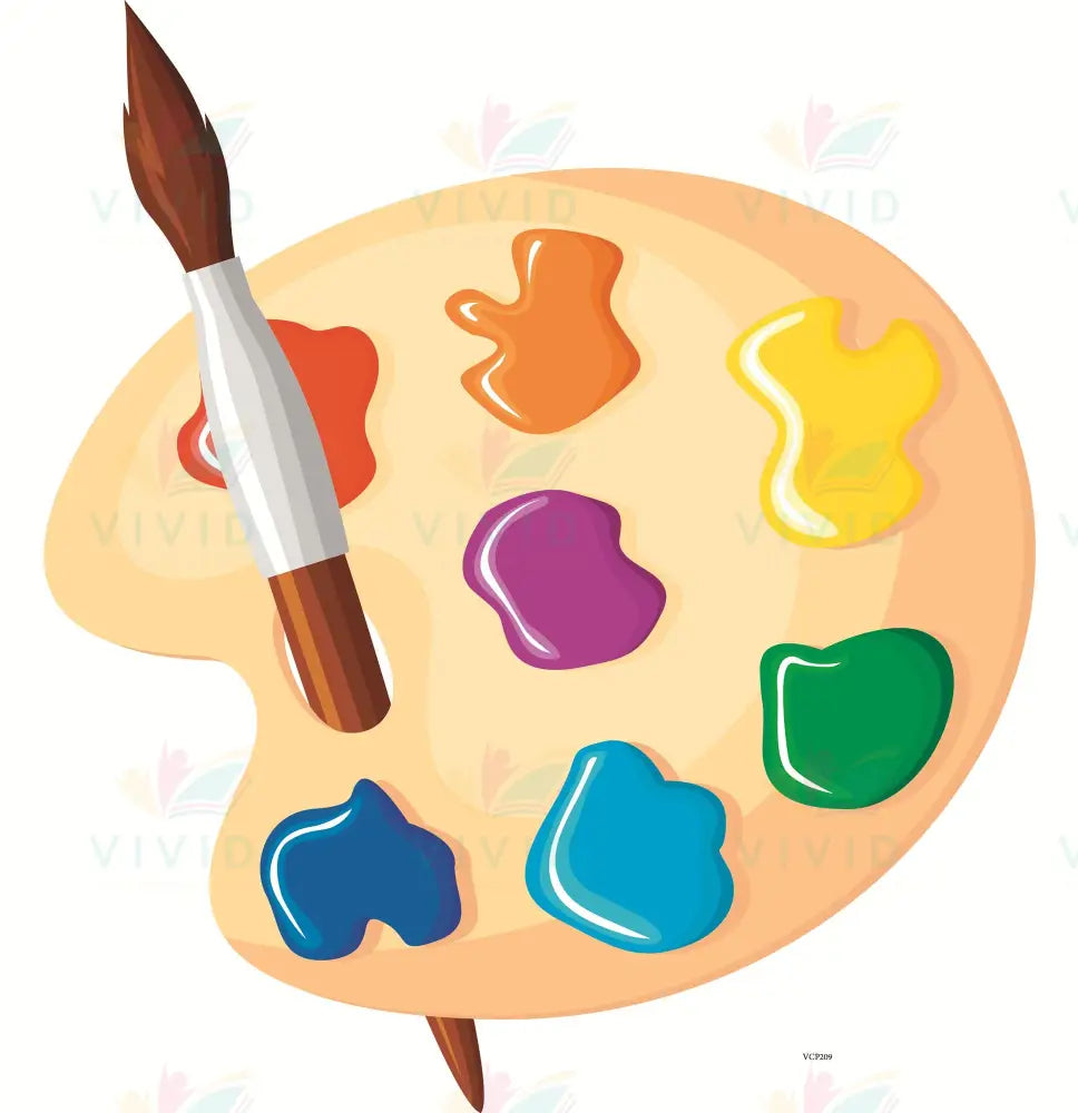 VCP209 PAINT PALLETE - 24x28 - Centerpieces