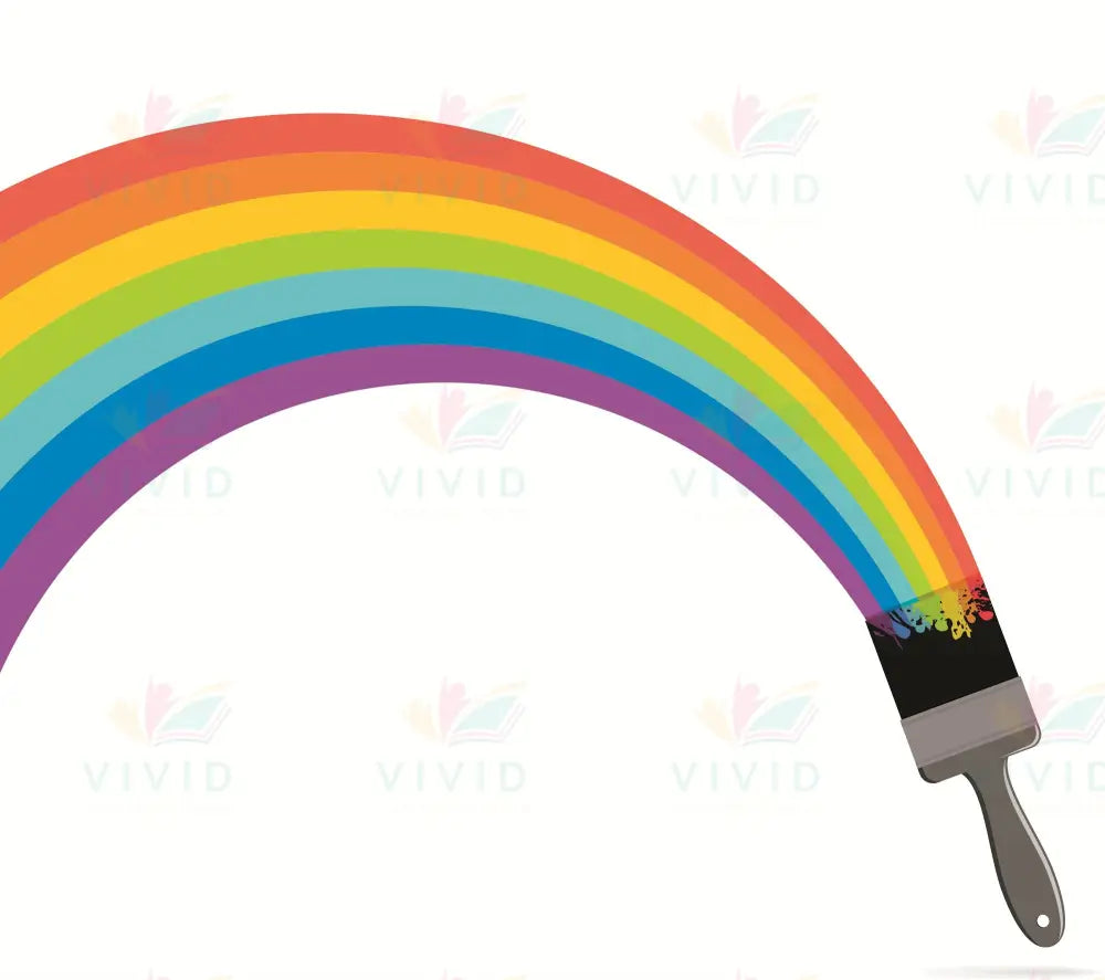VCP210 RAINBOW PAINT - Centerpieces