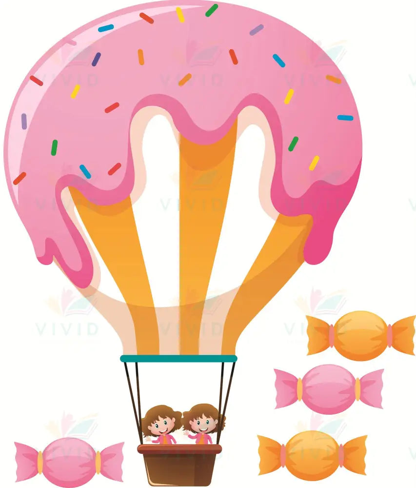 VCP2112 PARACHUTE DONUT - Centerpieces