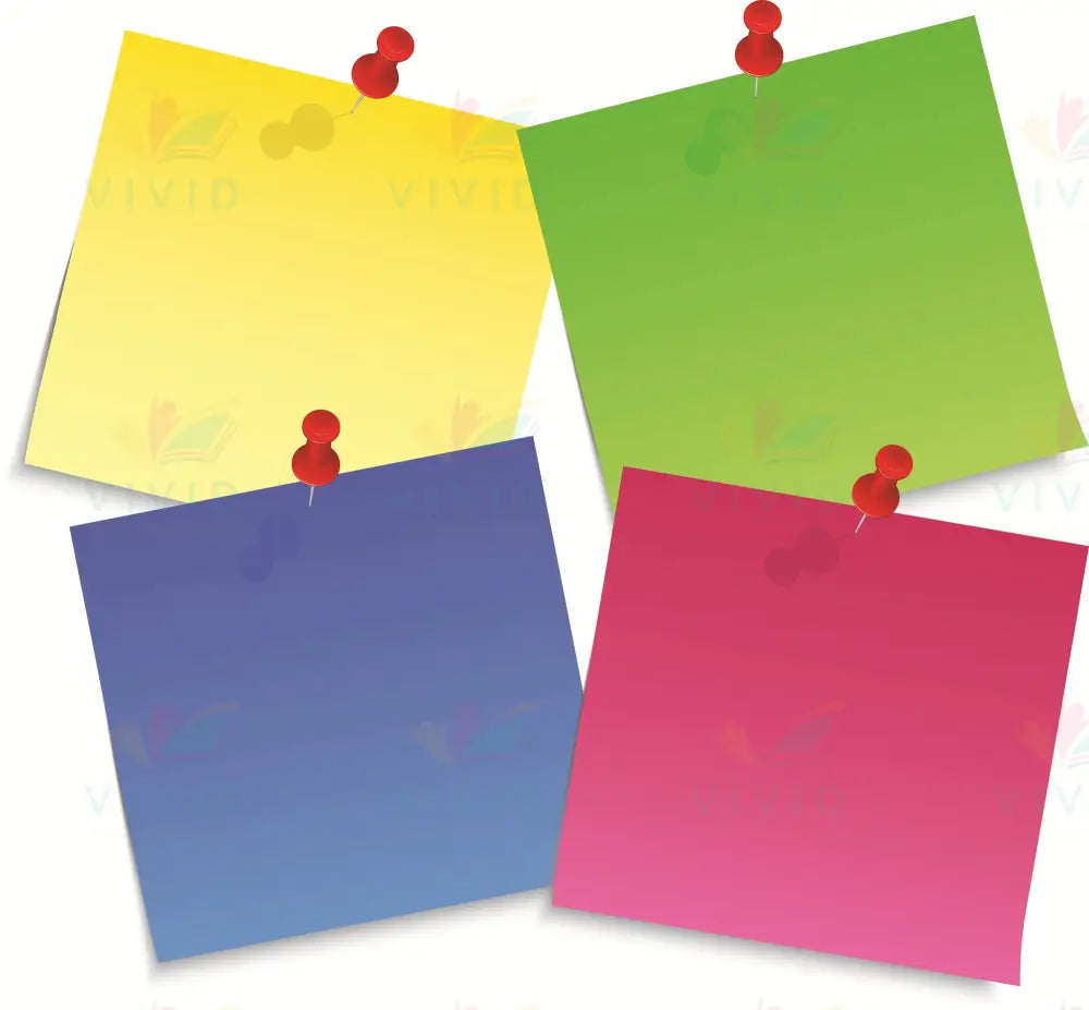 VCP2121 4 STICKY NOTES - Centerpieces