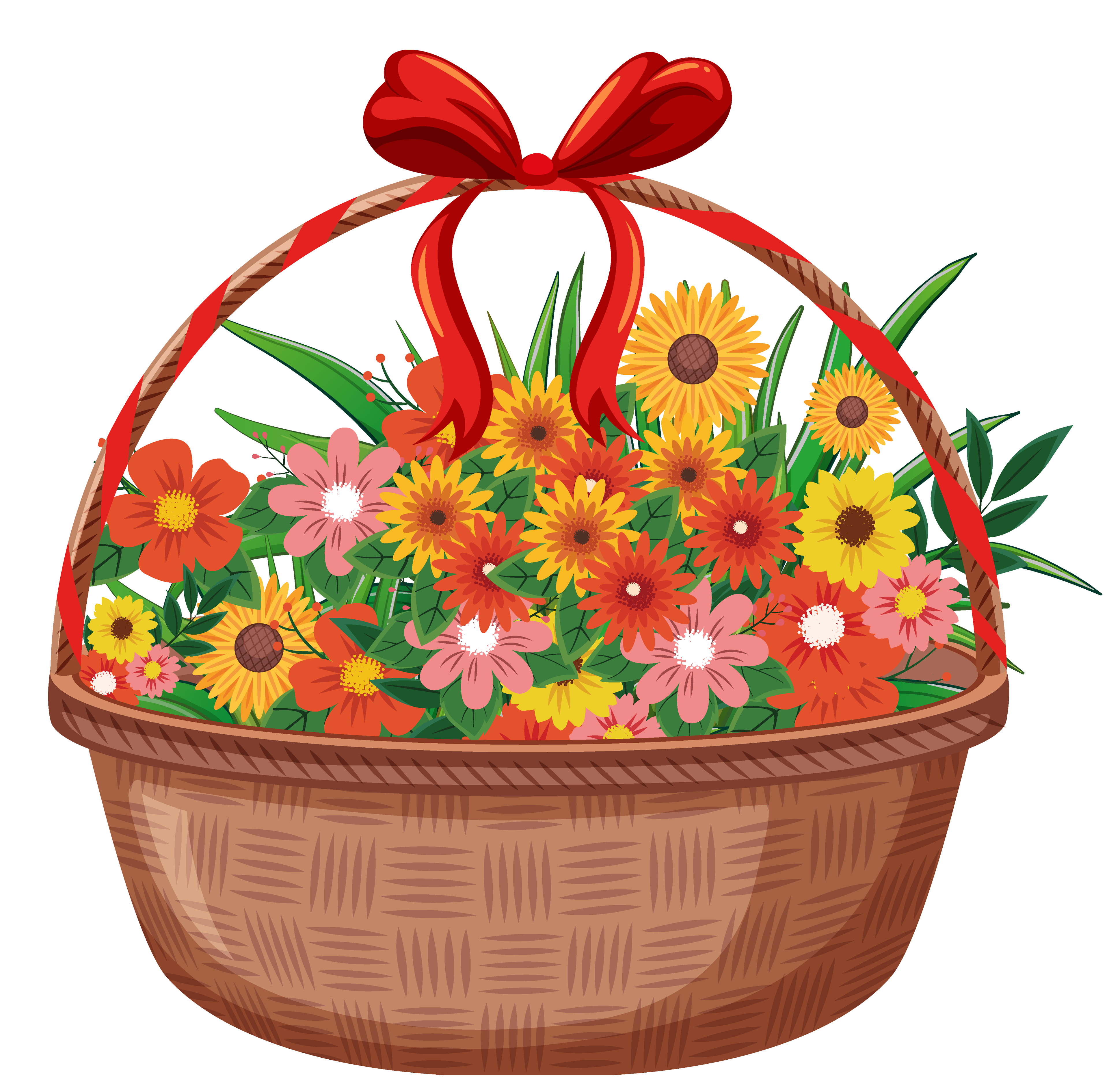 VCP2157 FLOWER BASKET